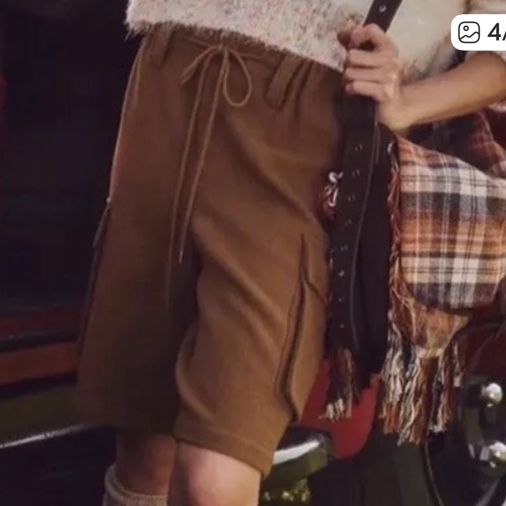 Free People Charli Longline Shorts - Picture 4 of 7